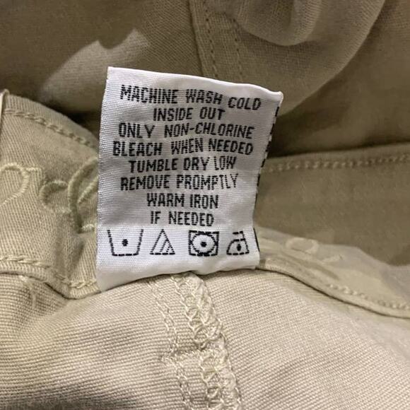 New BodiLove Size 17/18 Stretch Cotton Skinny Leg Khaki Casual Pants w Pockets - Picture 5 of 5